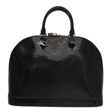 Black Leather Louis Vuitton Alma