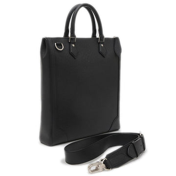 Black Leather Louis Vuitton Tote