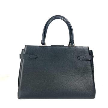 Black Leather Louis Vuitton Handbag