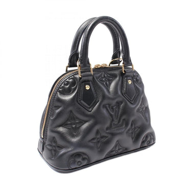 Black Leather Louis Vuitton Alma