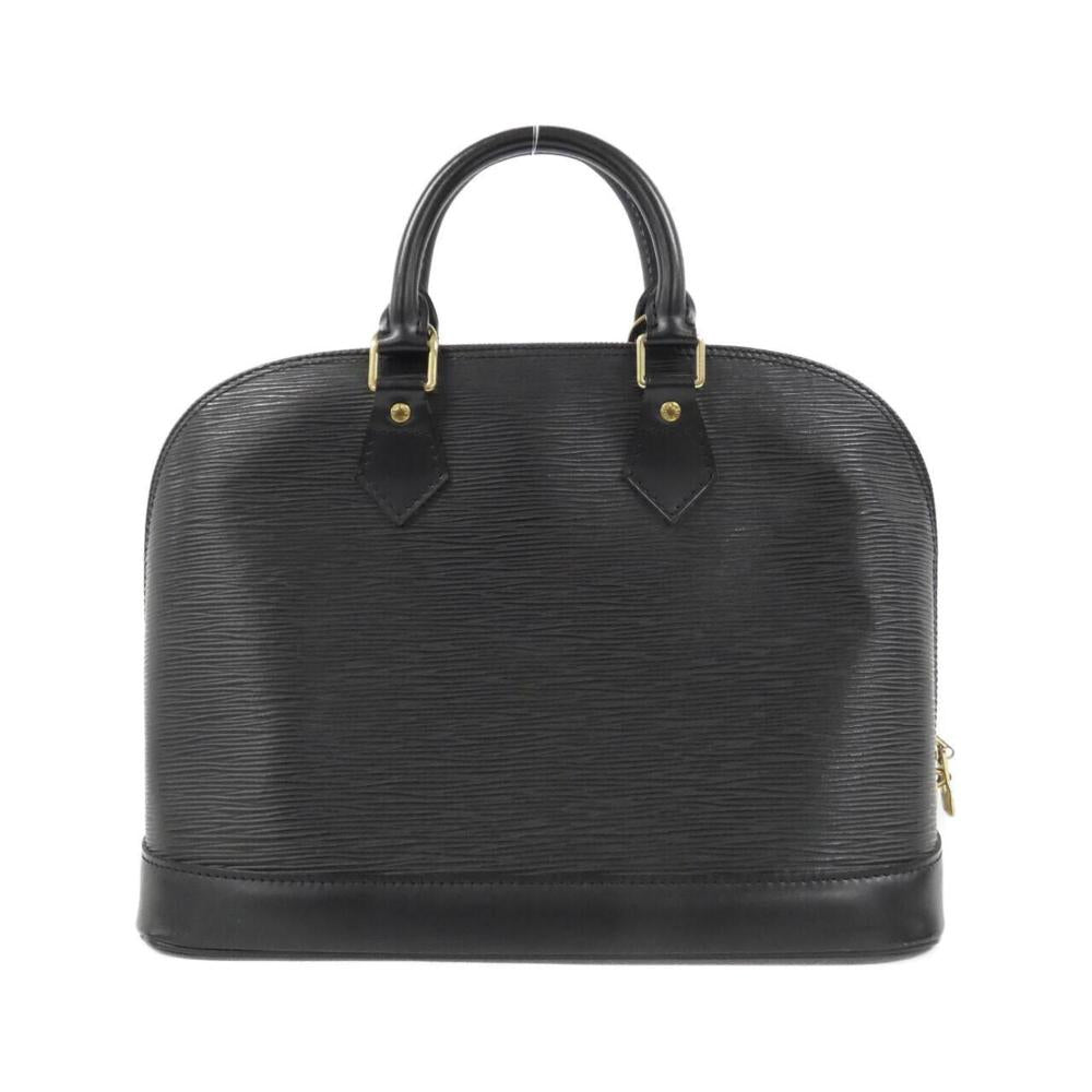 Black Leather Louis Vuitton Alma