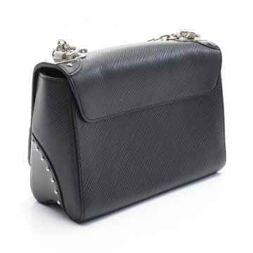 Black Leather Louis Vuitton Shoulder Bags