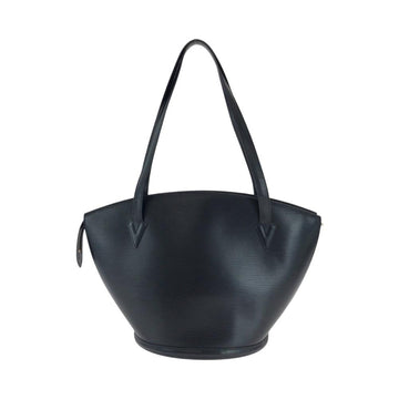 Black Leather Louis Vuitton Shoulder Bags