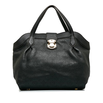 Black Leather Louis Vuitton Mahina