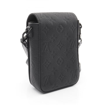 Black Leather Louis Vuitton Shoulder Bags
