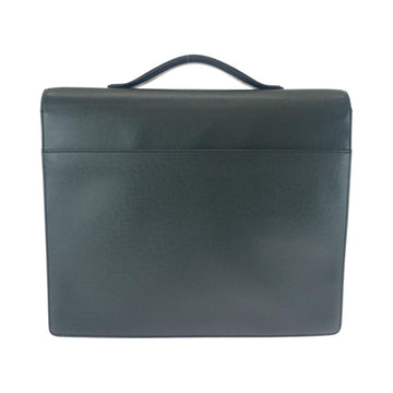 Black Leather Louis Vuitton Handbag