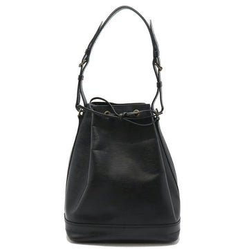 Black Leather Louis Vuitton Shoulder Bags