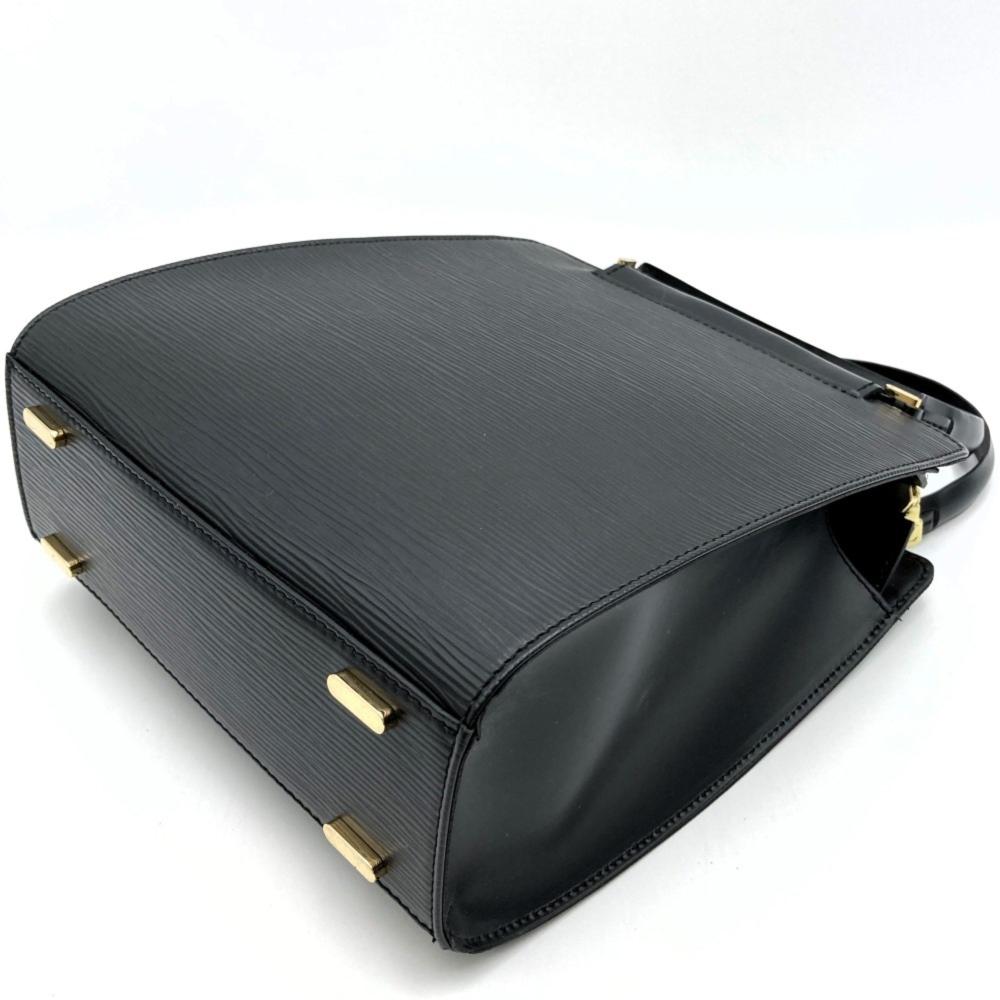 Black Leather Louis Vuitton Figari