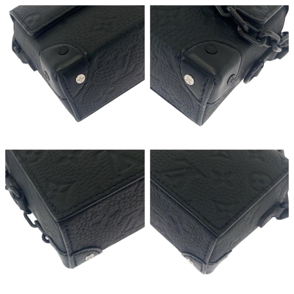 Black Leather Louis Vuitton Shoulder Bags