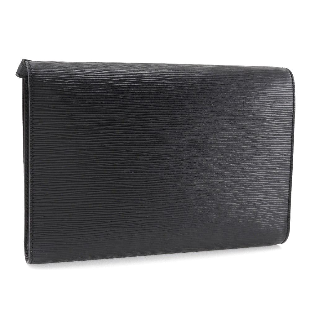 Black Leather Louis Vuitton Shoulder Bags