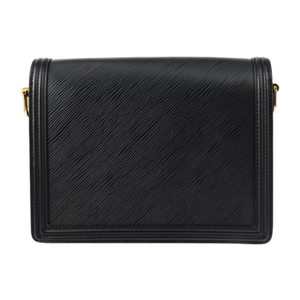 Black Leather Louis Vuitton Shoulder Bags
