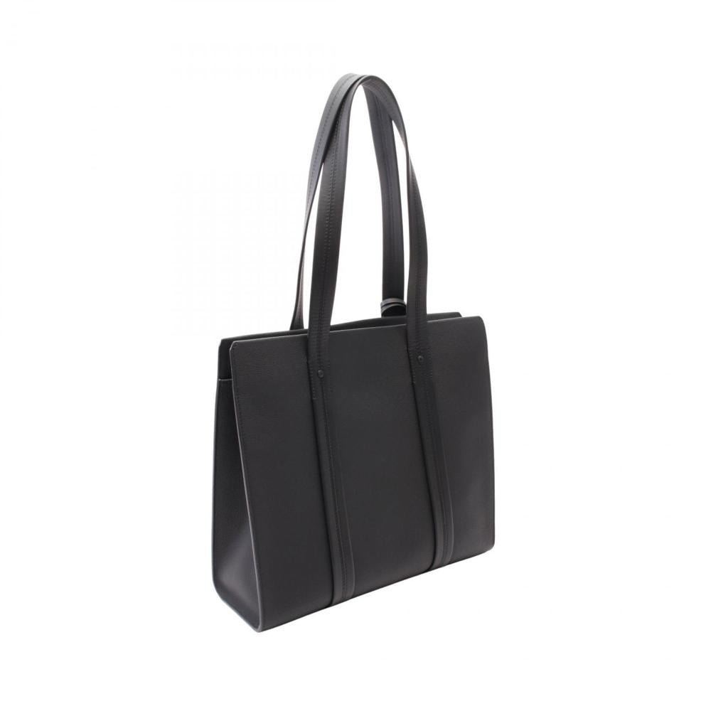 Black Leather Louis Vuitton Tote