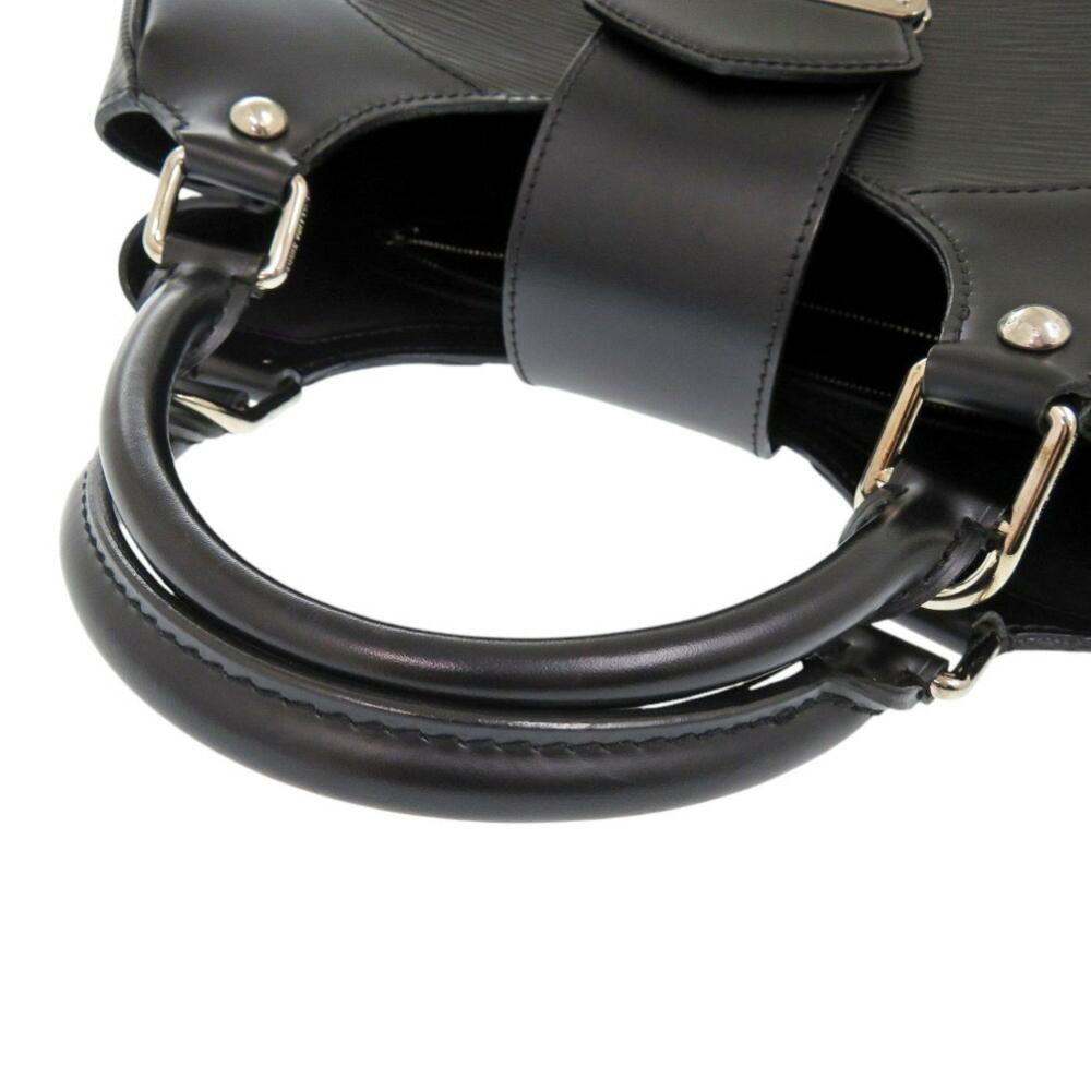 Black Leather Louis Vuitton Montaigne