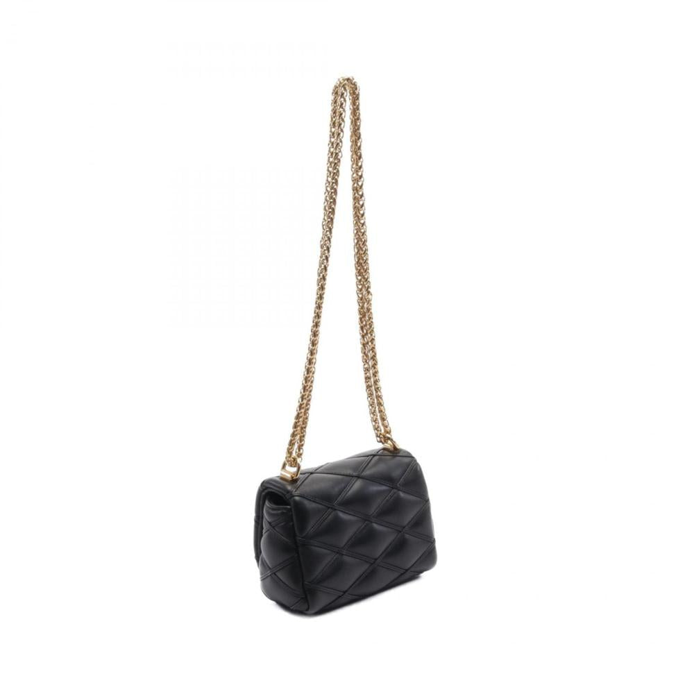 Black Leather Louis Vuitton Shoulder Bags
