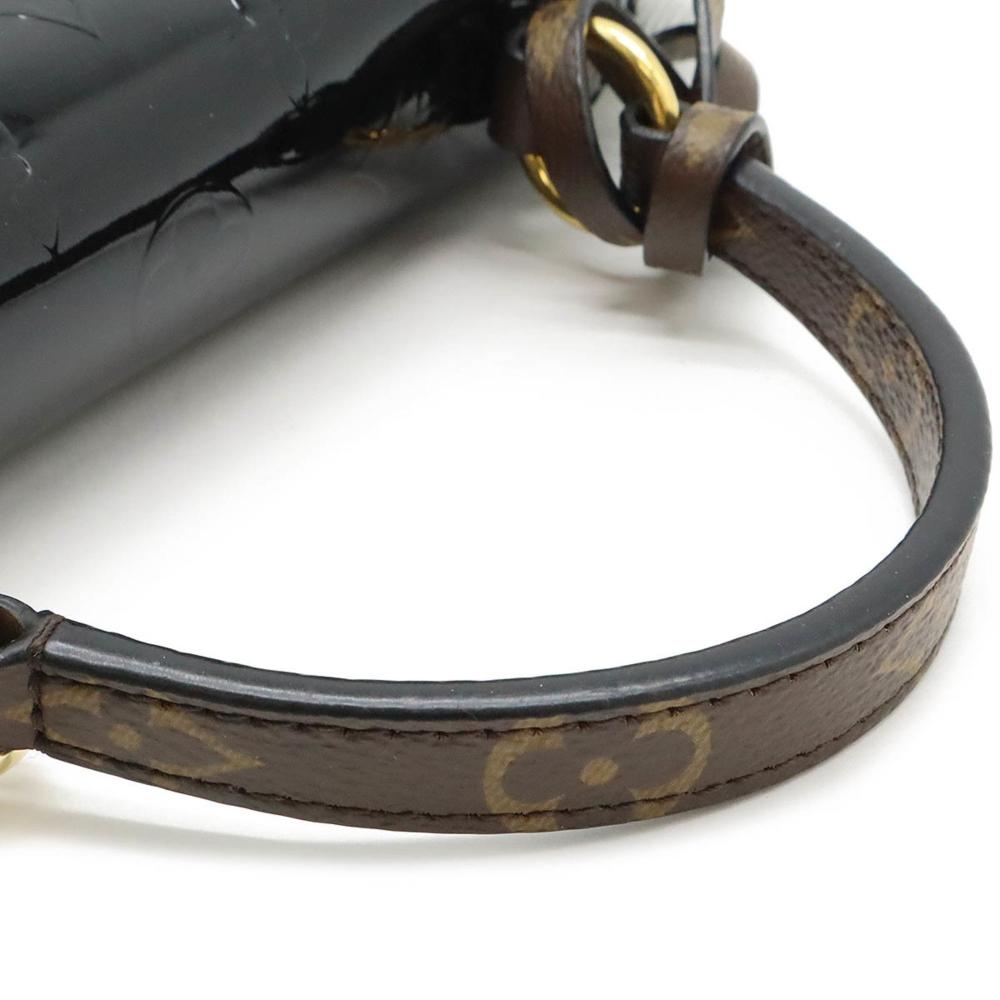 Black Leather Louis Vuitton Spring Street