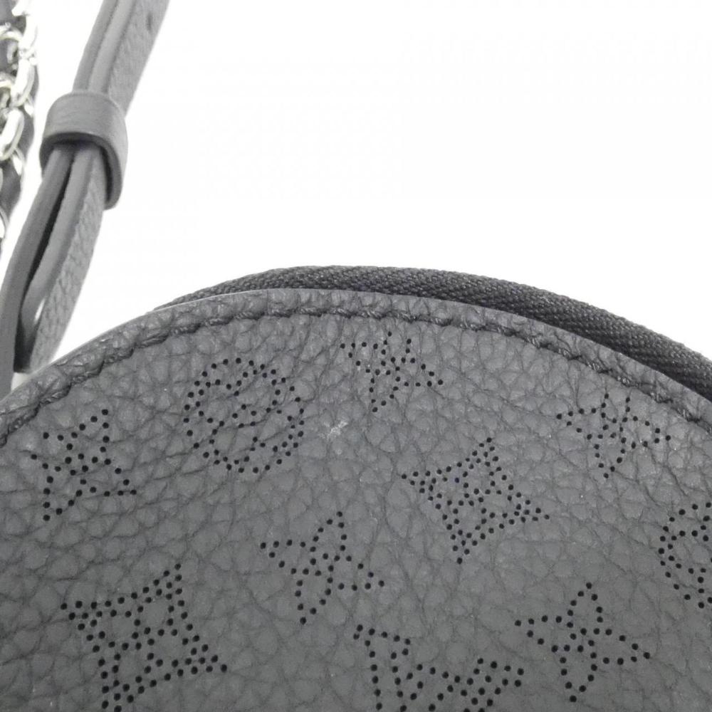 Black Leather Louis Vuitton Shoulder Bags