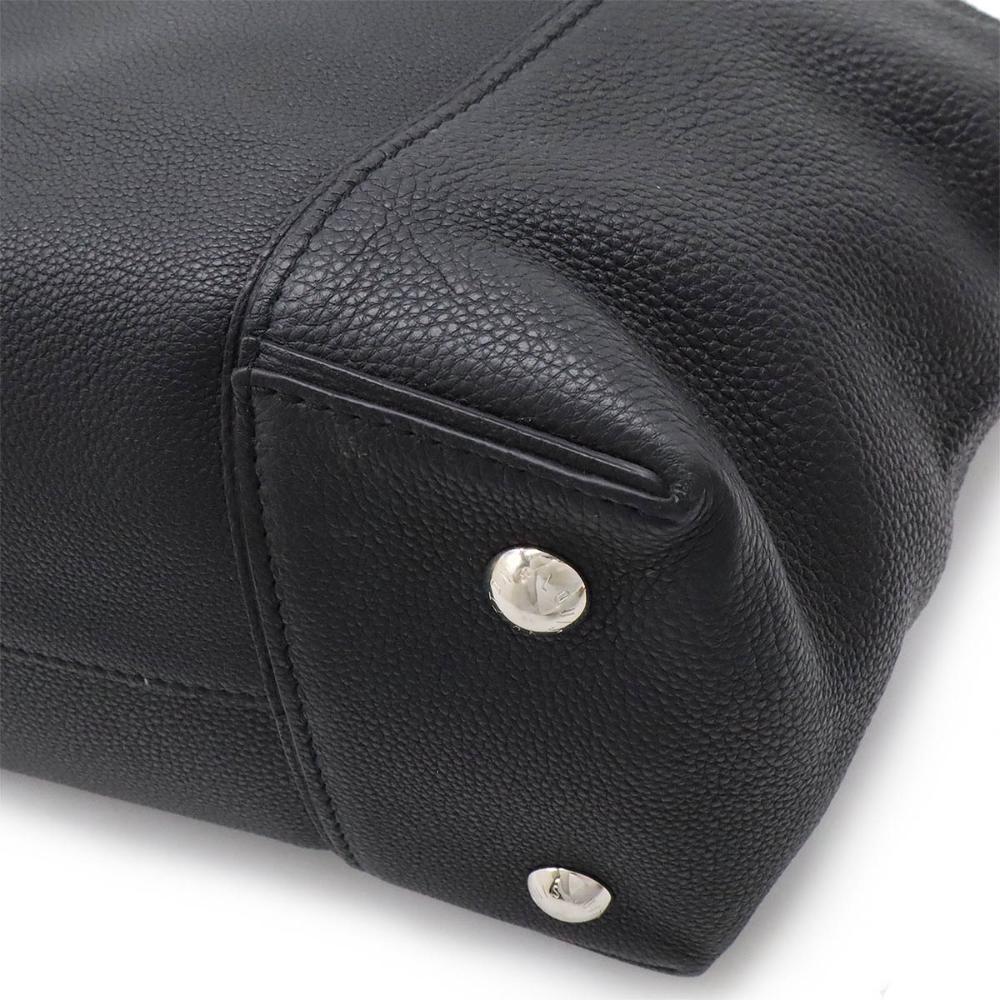 Black Leather Louis Vuitton Lockit