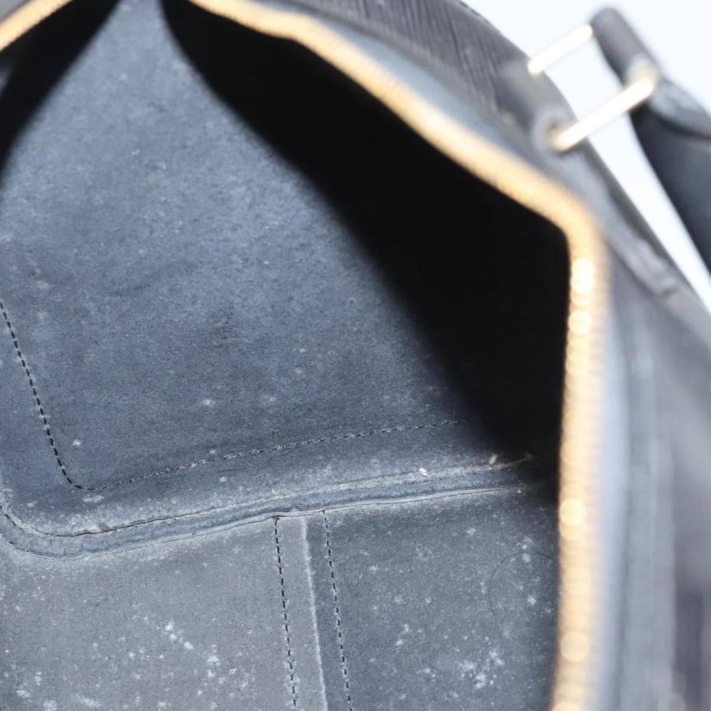 Black Leather Louis Vuitton Speedy