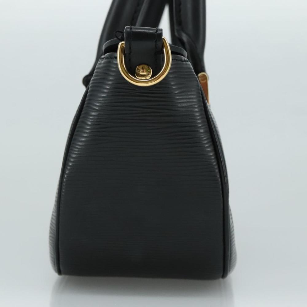 Black Leather Louis Vuitton Danura