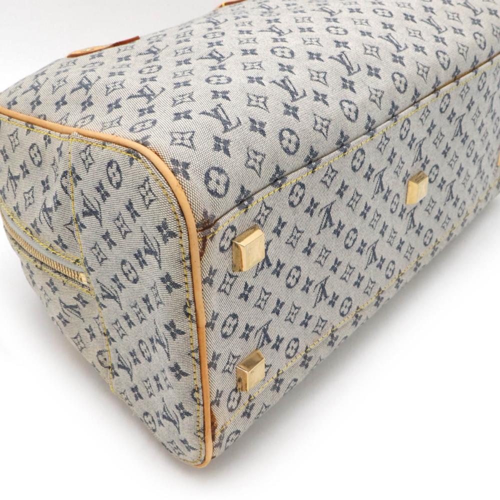Blue Canvas Louis Vuitton Handbag