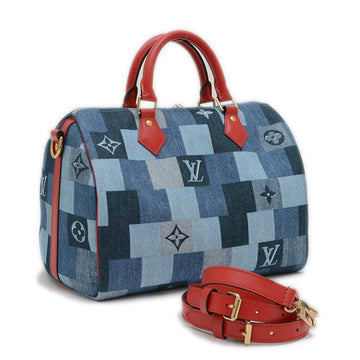 Blue Denim Louis Vuitton Speedy