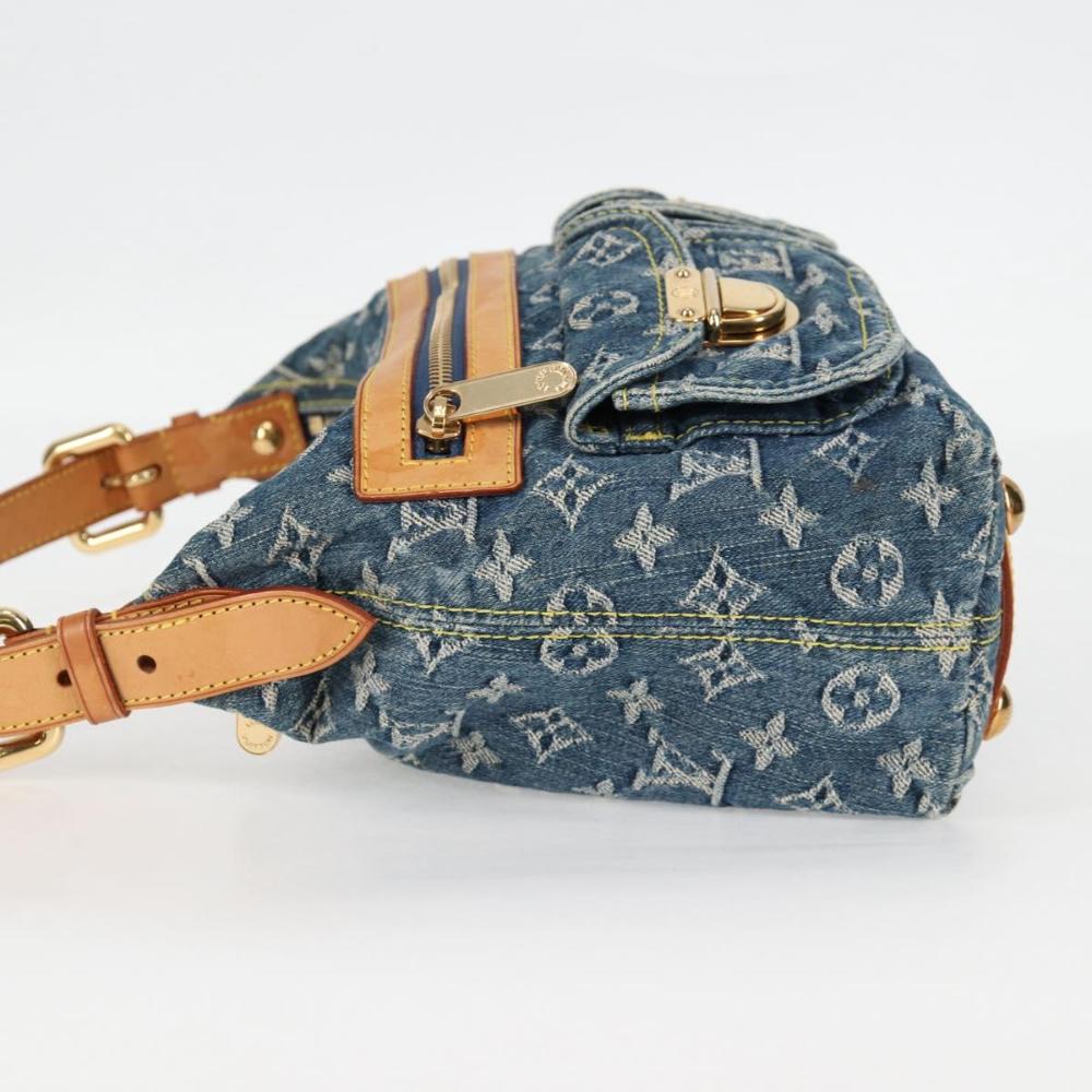 Blue Denim Louis Vuitton Baggy