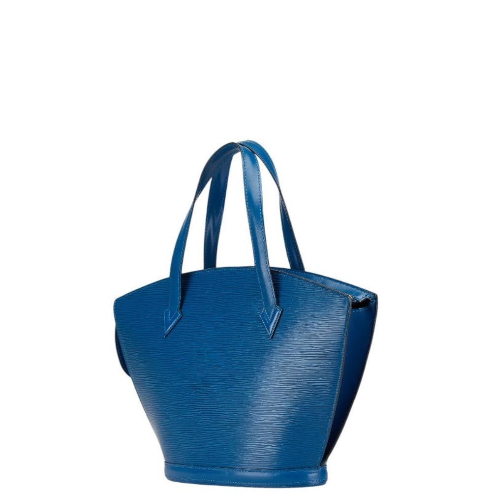 Blue Leather Louis Vuitton Saint Jacques