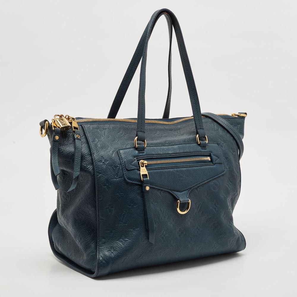 Blue Leather Louis Vuitton Lumineuse