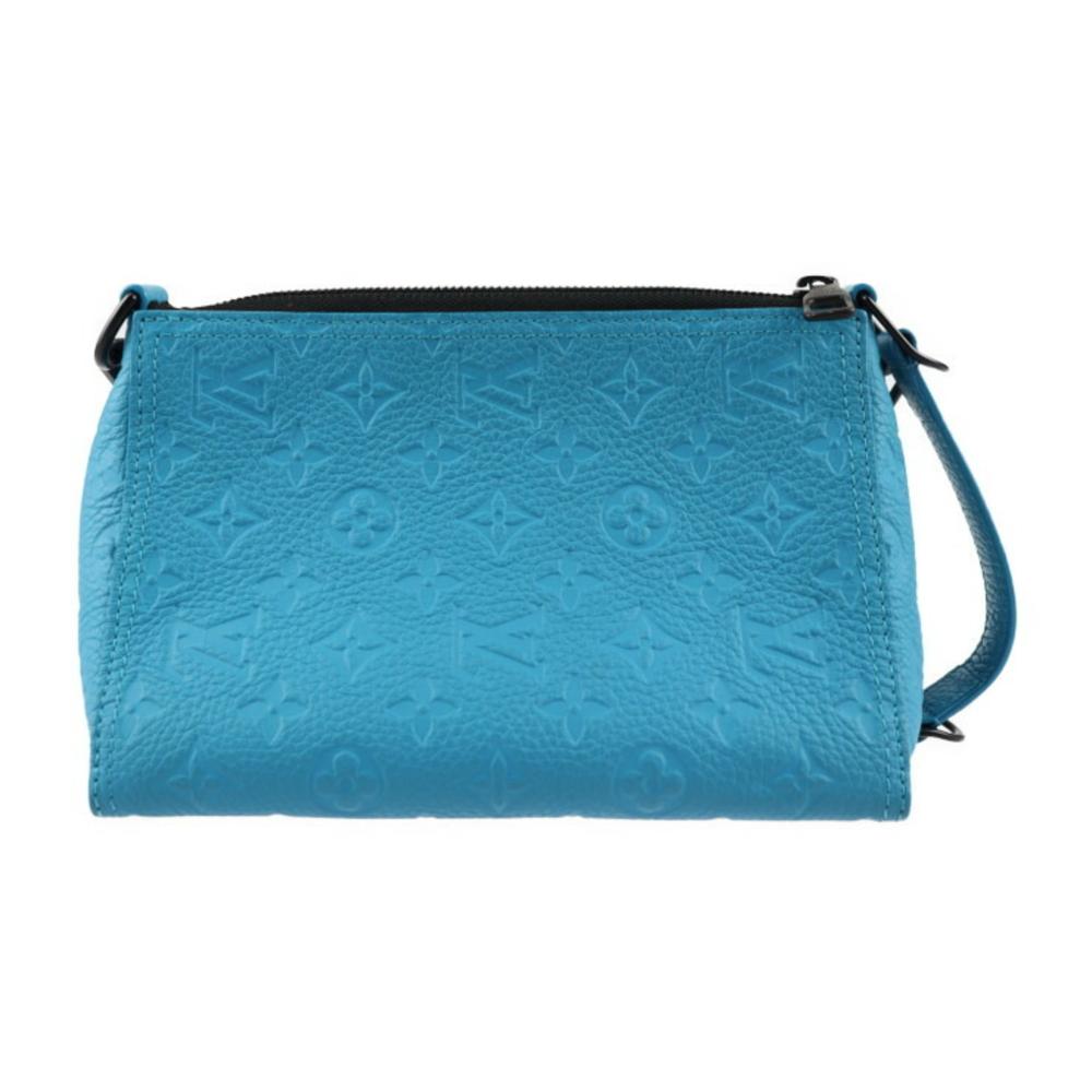 Blue Leather Louis Vuitton Shoulder Bags