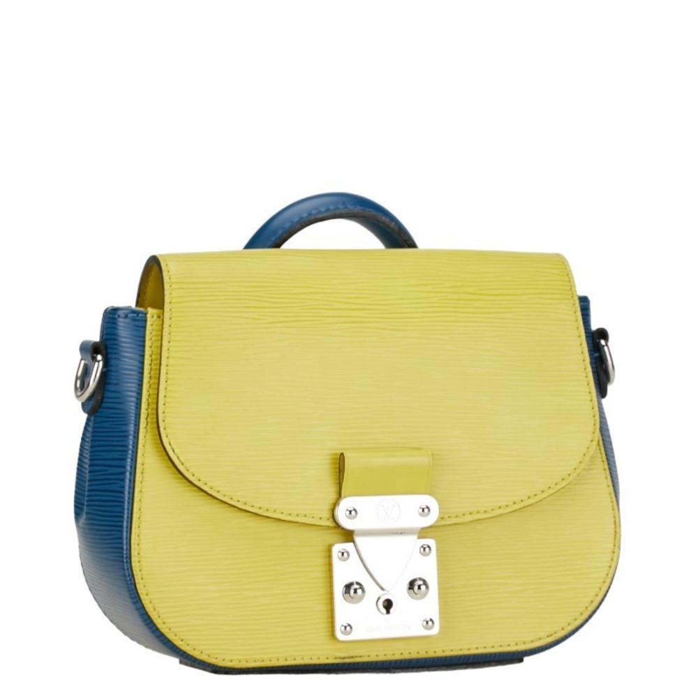 Blue Leather Louis Vuitton Handbag