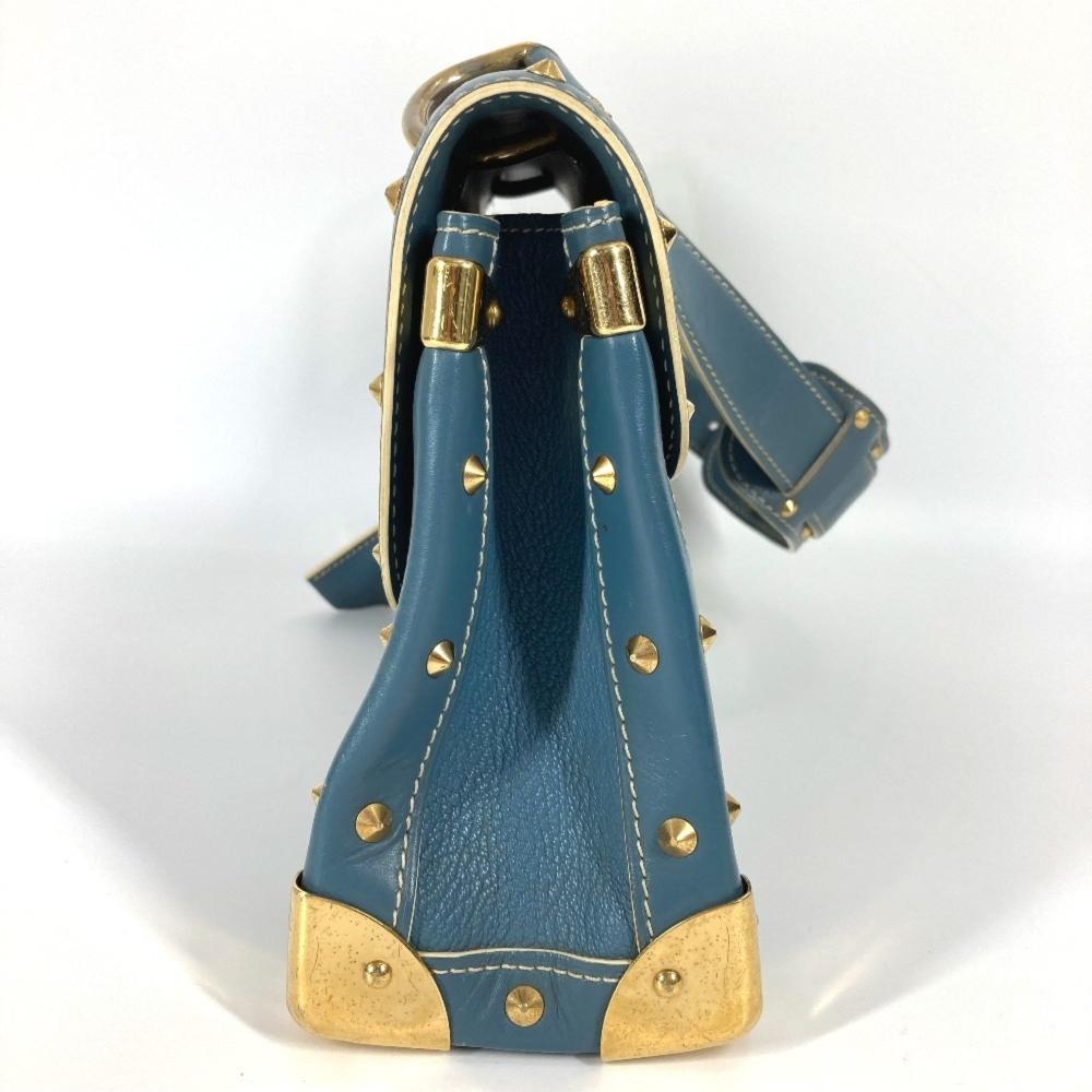 Blue Leather Louis Vuitton Shoulder Bags