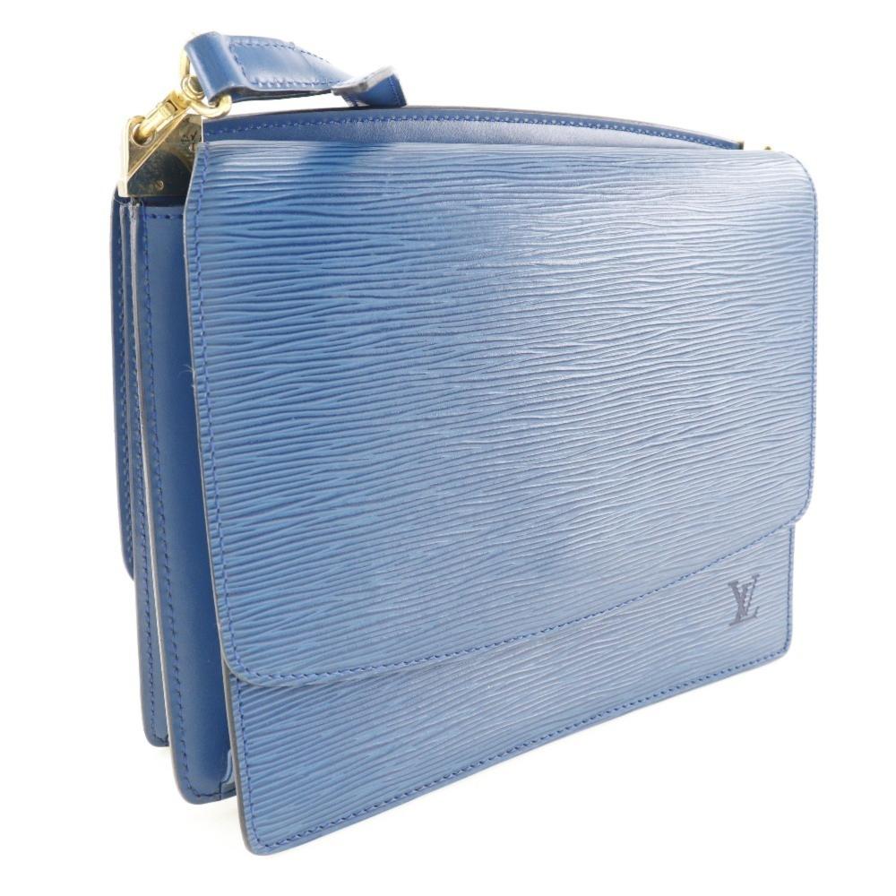 Blue Leather Louis Vuitton Shoulder Bags