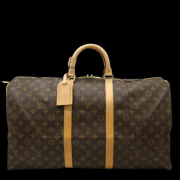 Brown Canvas Louis Vuitton Keepall