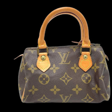 Brown Canvas Louis Vuitton Speedy
