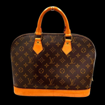 Brown Canvas Louis Vuitton Alma