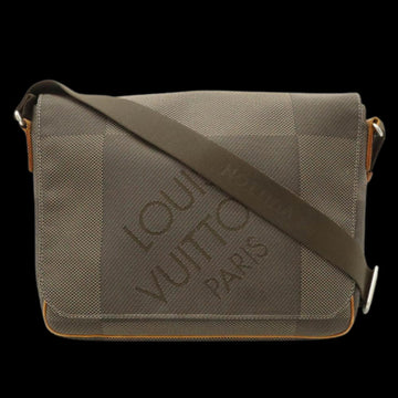 Brown Canvas Louis Vuitton Messenger
