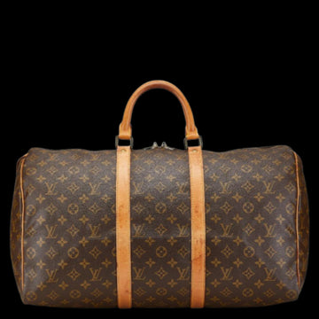 Brown Canvas Louis Vuitton Keepall