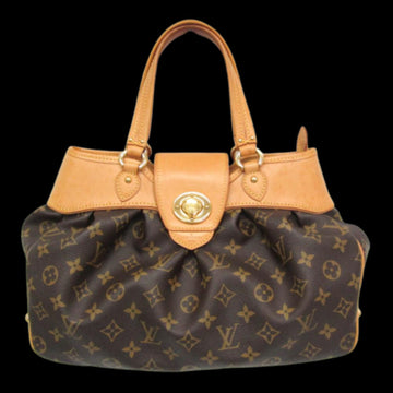 Brown Canvas Louis Vuitton Handbag