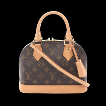 Brown Canvas Louis Vuitton Alma