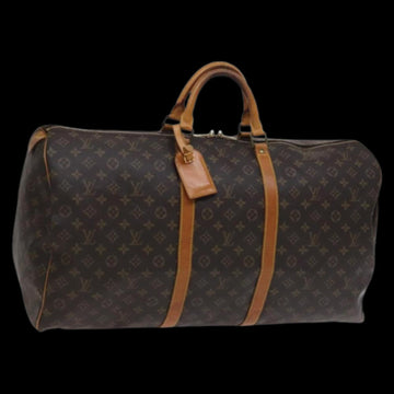 Brown Canvas Louis Vuitton Keepall