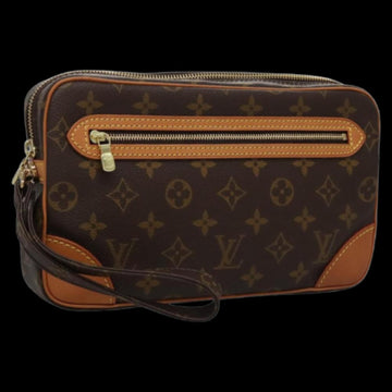 Brown Canvas Louis Vuitton Marly Dragonne