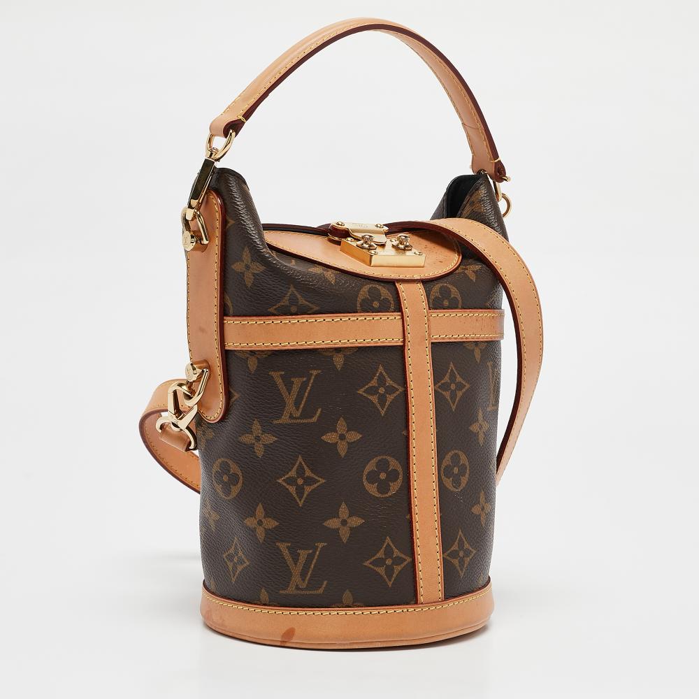 Brown Canvas Louis Vuitton Handbag