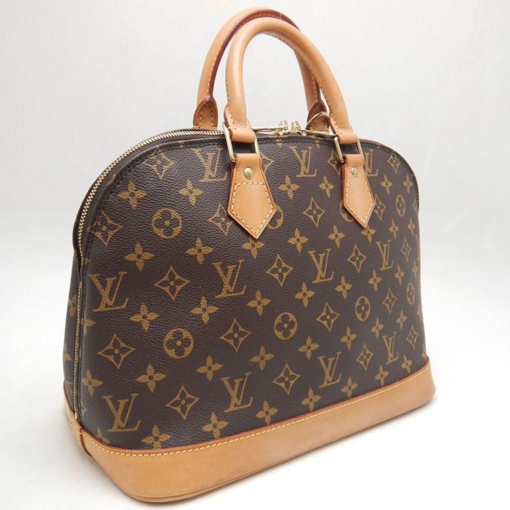 Brown Canvas Louis Vuitton Handbag