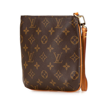 Brown Canvas Louis Vuitton Shoulder Bags