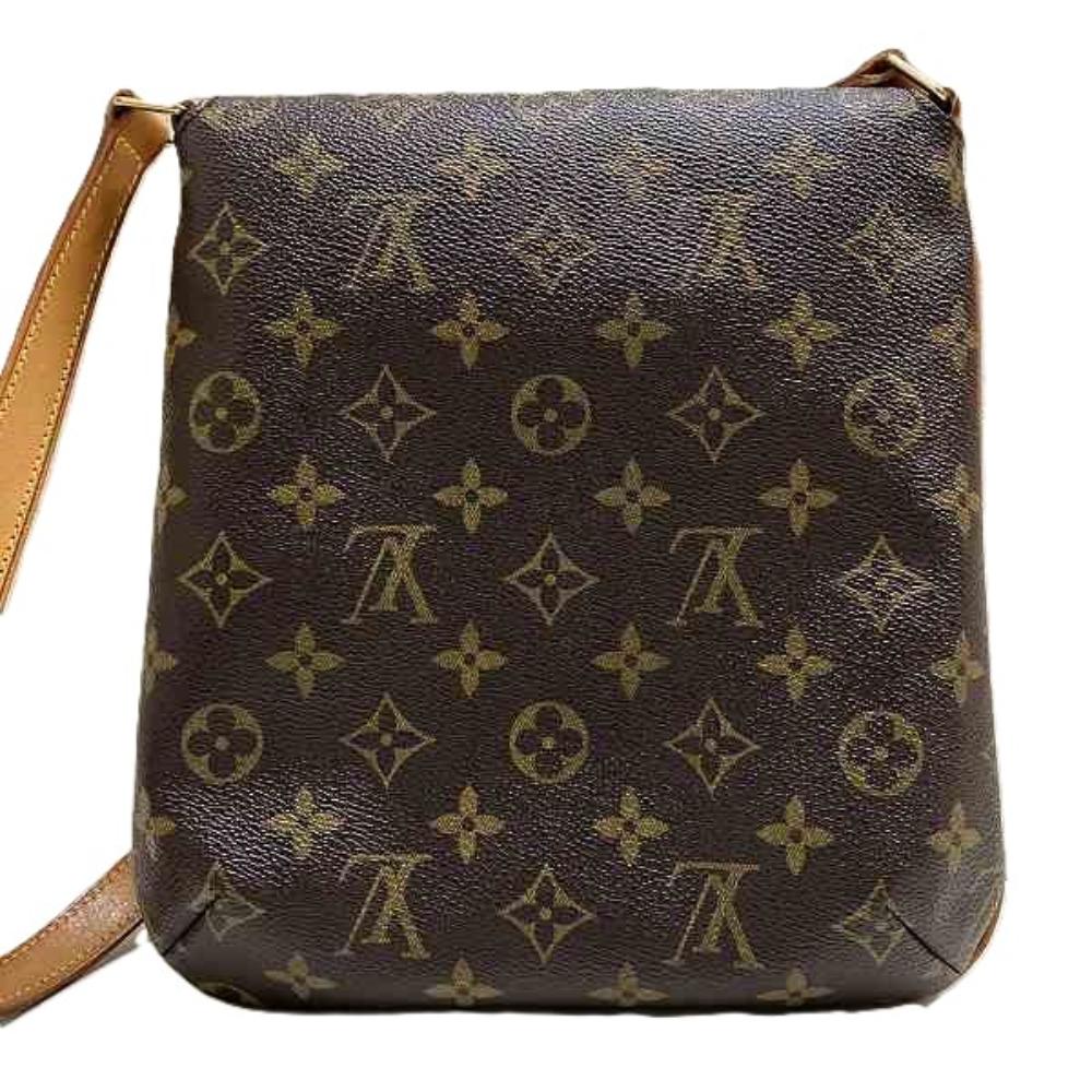 Brown Canvas Louis Vuitton Musette Salsa