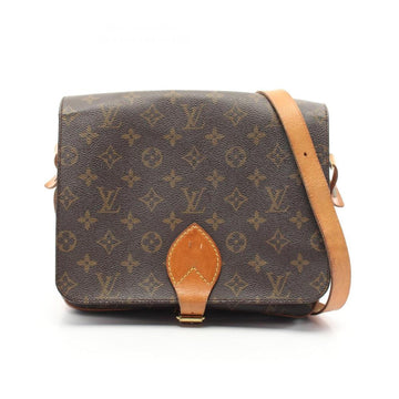 Brown Canvas Louis Vuitton Shoulder Bags