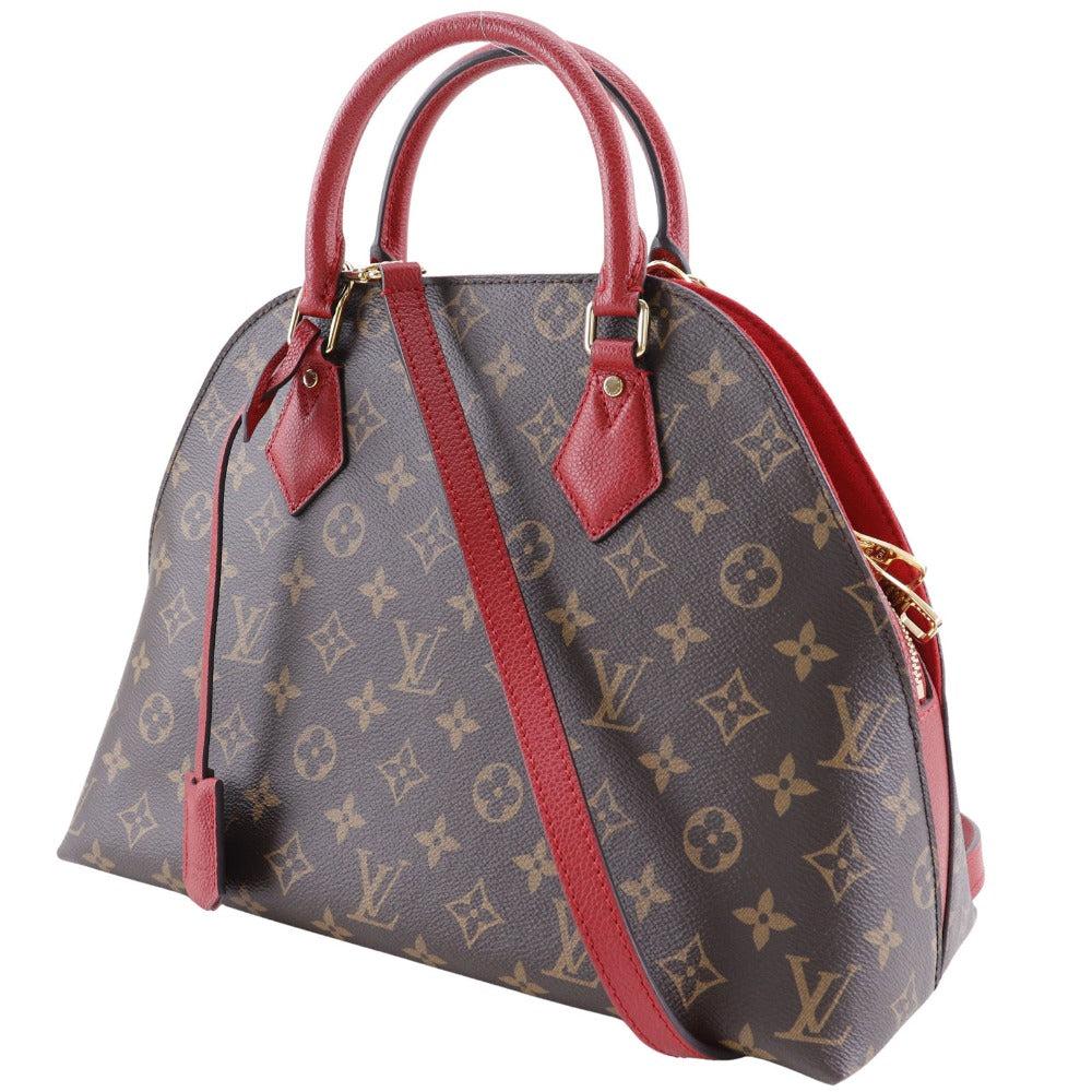 Brown Canvas Louis Vuitton Alma