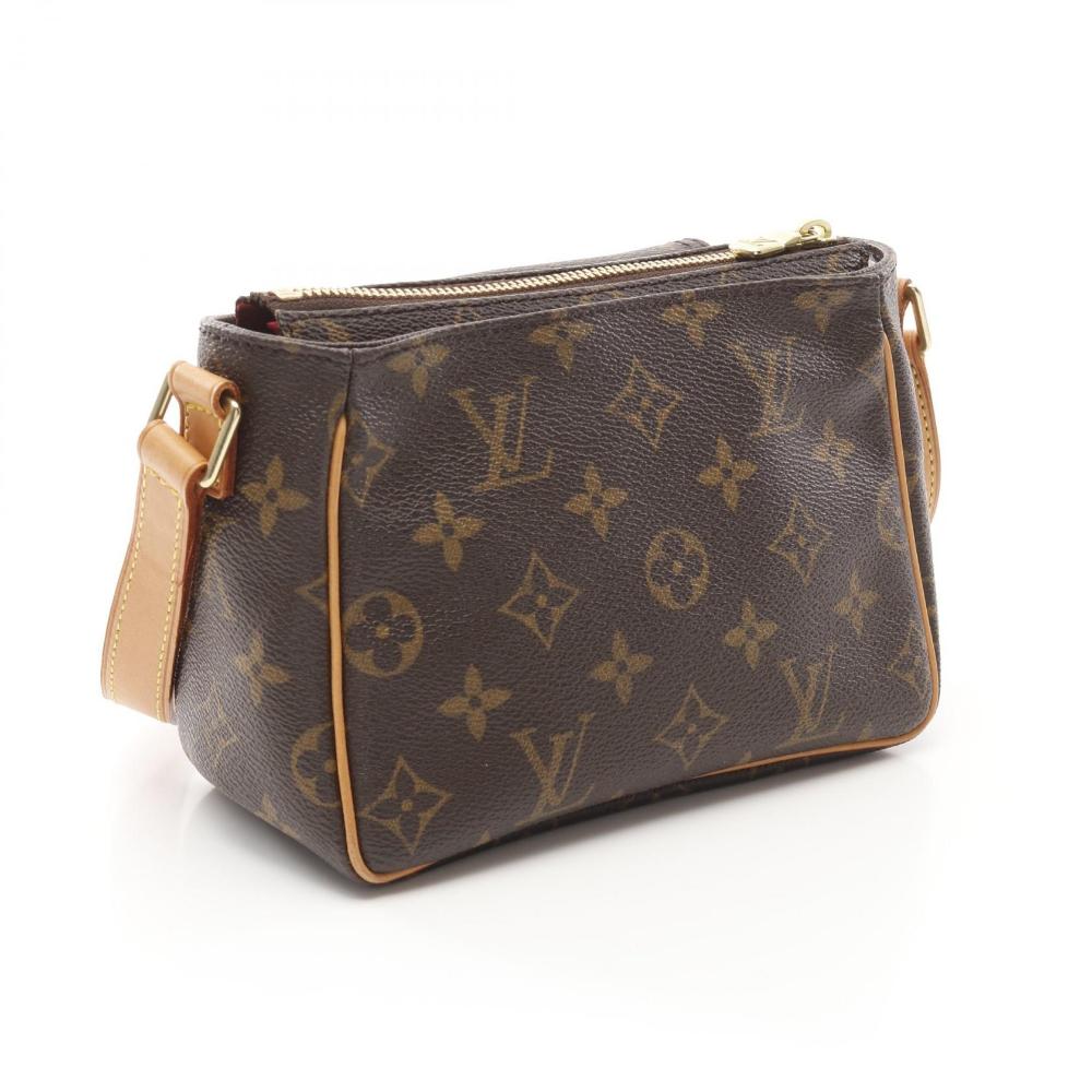 Brown Canvas Louis Vuitton Crossbody Bag