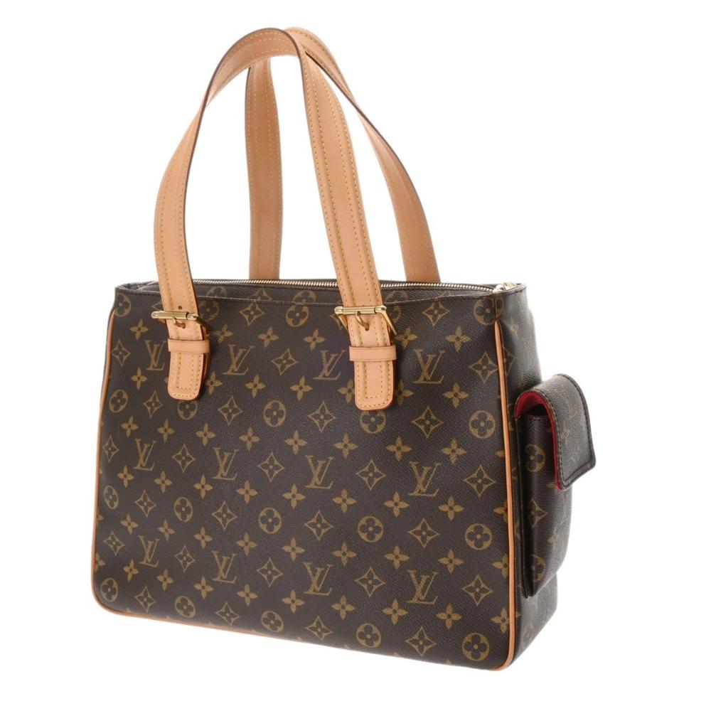 Brown Canvas Louis Vuitton Handbag