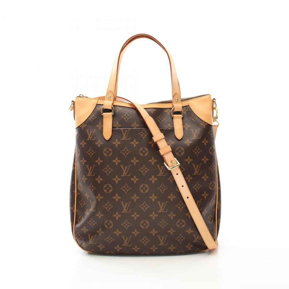 Brown Canvas Louis Vuitton Odeon